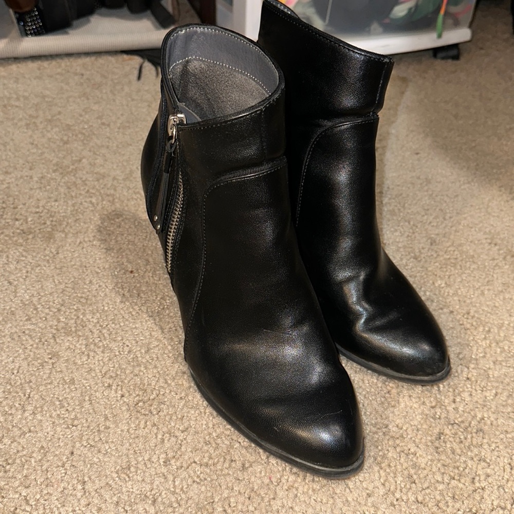 Black booties